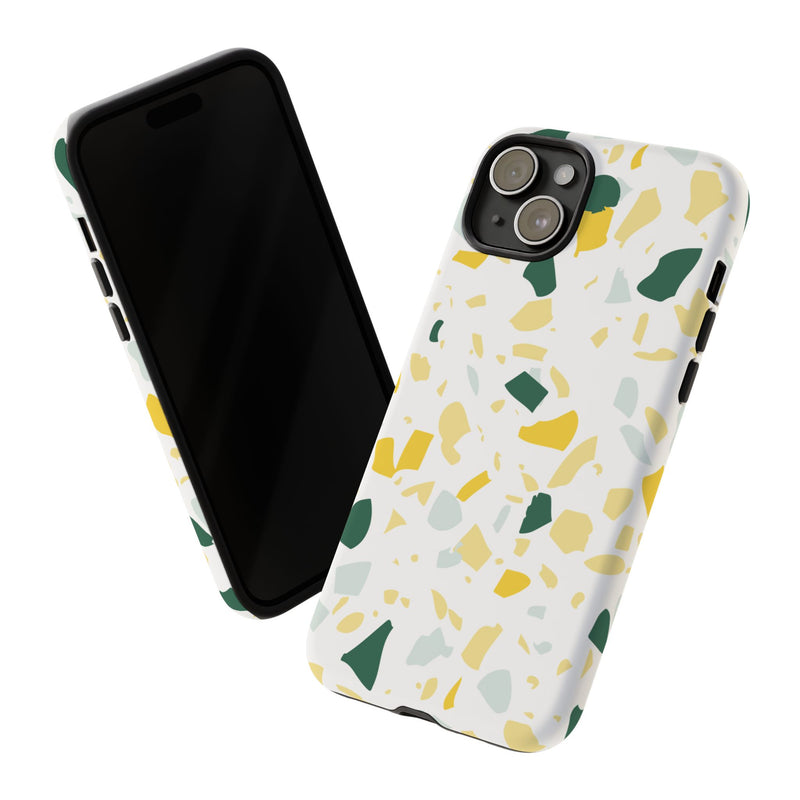 The Green & Yellow Terrazzo | Phone Case