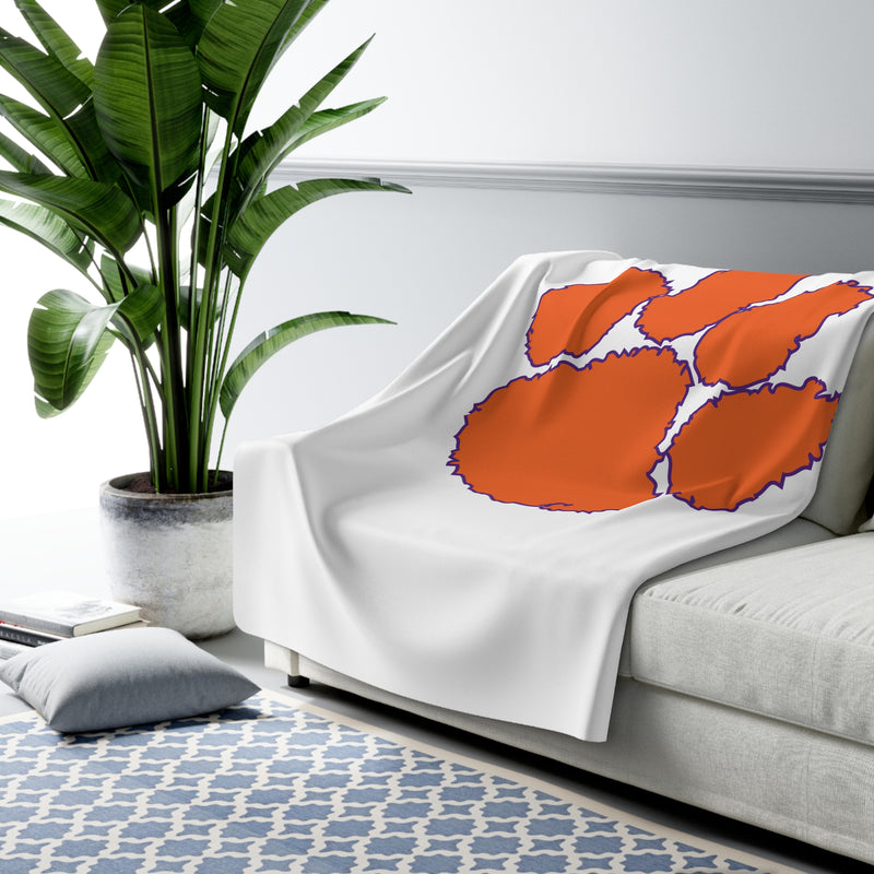 The Paw Logo | Sherpa Fleece Blanket