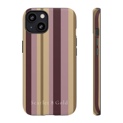 The Maroon & Gold Stripes | Phone Case