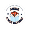 The Aubie Loves Reading | Sticker