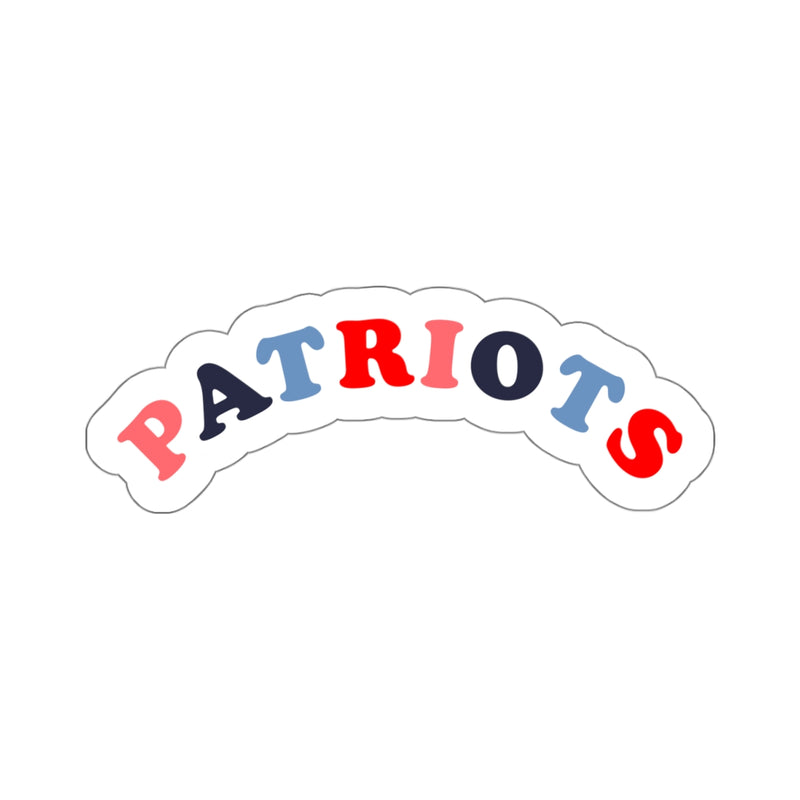 The Patriots Rainbow Arch | Sticker