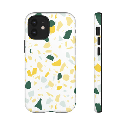 The Green & Yellow Terrazzo | Phone Case