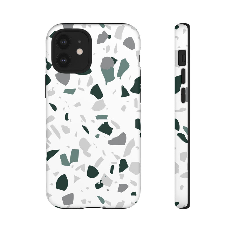 The Green & Grey Terrazzo | Phone Case