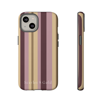 The Maroon & Gold Stripes | Phone Case