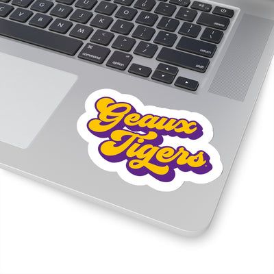 The Geaux Tigers Script | Sticker