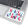 Wavy South Alabama Nursing | Sticker