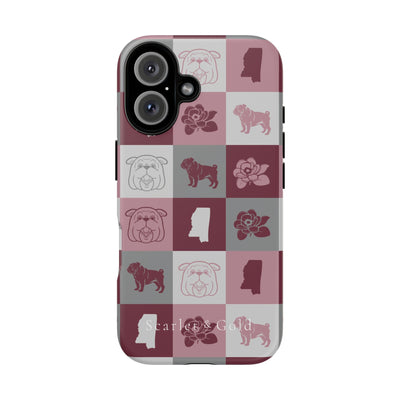 The Maroon & White All The Things | Phone Case