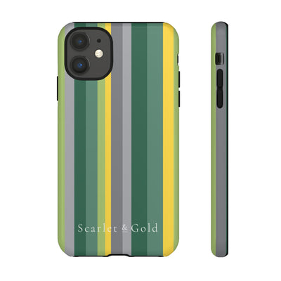 The Green & Yellow Stripes | Phone Case