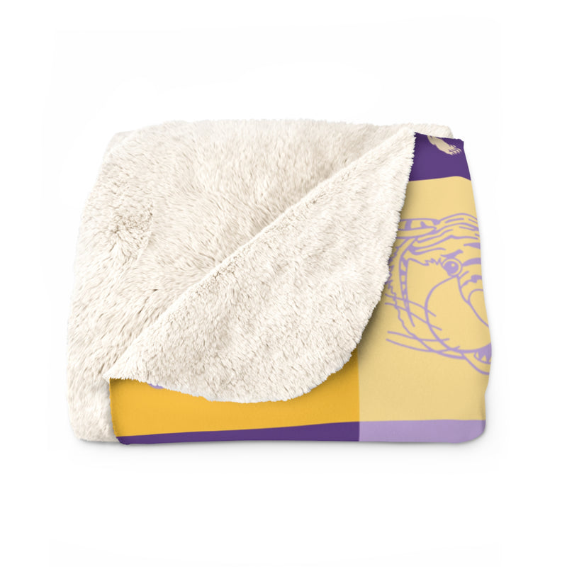 The LSU All the Things | Sherpa Fleece Blanket