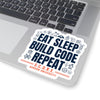 The Build Code Repeat | Sticker