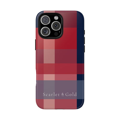 The Red & Blue Plaid | Phone Case