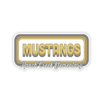 The Mustangs Multi Color | Sticker