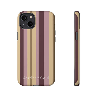 The Maroon & Gold Stripes | Phone Case