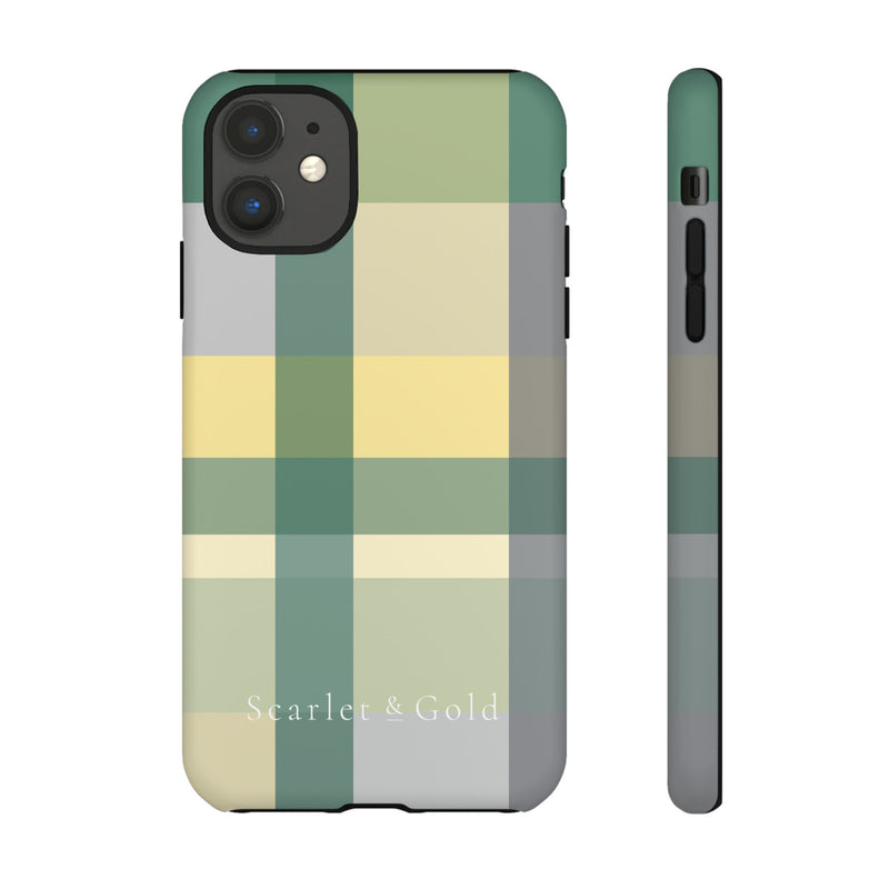 The Yellow & Green Plaid | Phone Case