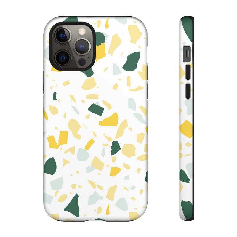 The Green & Yellow Terrazzo | Phone Case