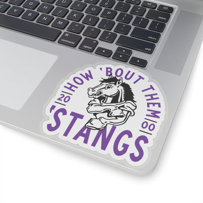 The HOW BOUT THE STANGS | Sticker