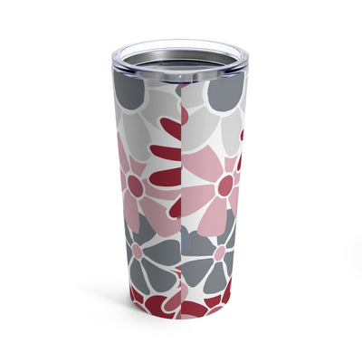 The Crimson & White Floral | Tumbler 20oz