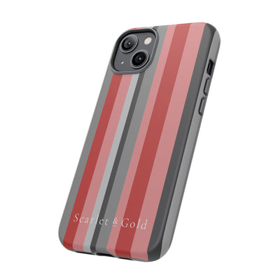 The Red & Black Stripes | Phone Case