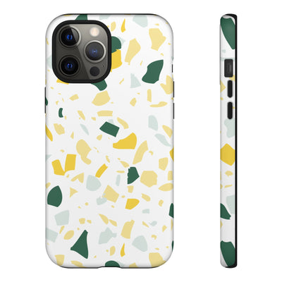 The Green & Yellow Terrazzo | Phone Case