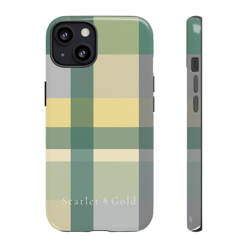 The Yellow & Green Plaid | Phone Case