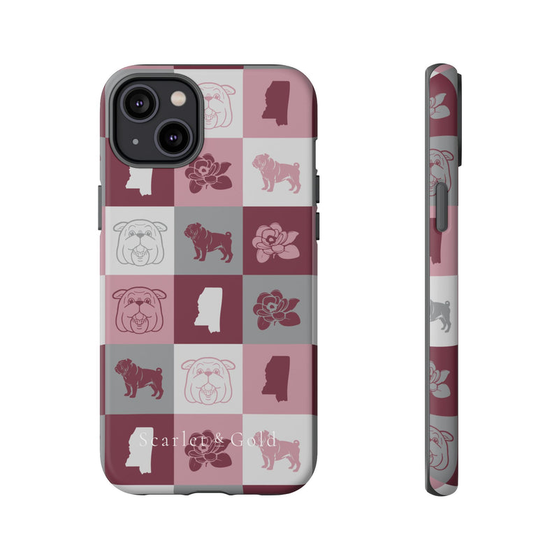 The Maroon & White All The Things | Phone Case