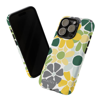 The Green & Yellow Floral | Phone Case