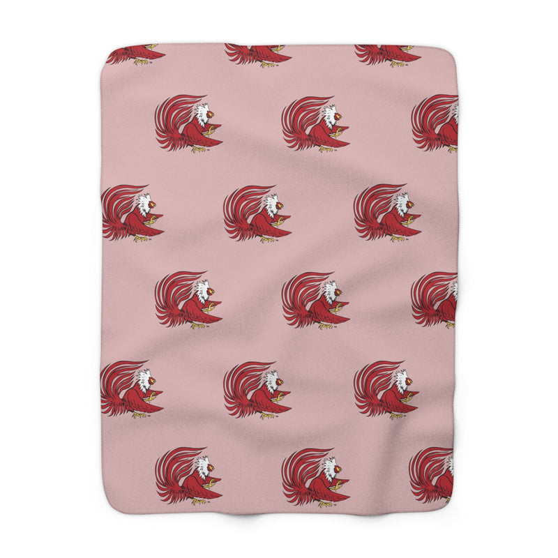 The Gamecocks Mascot Repeat | Sherpa Fleece Blanket