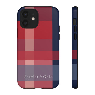 The Red & Blue Plaid | Phone Case