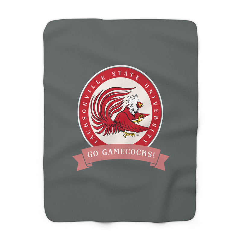 The Go Gamecocks Banner | Sherpa Fleece Blanket