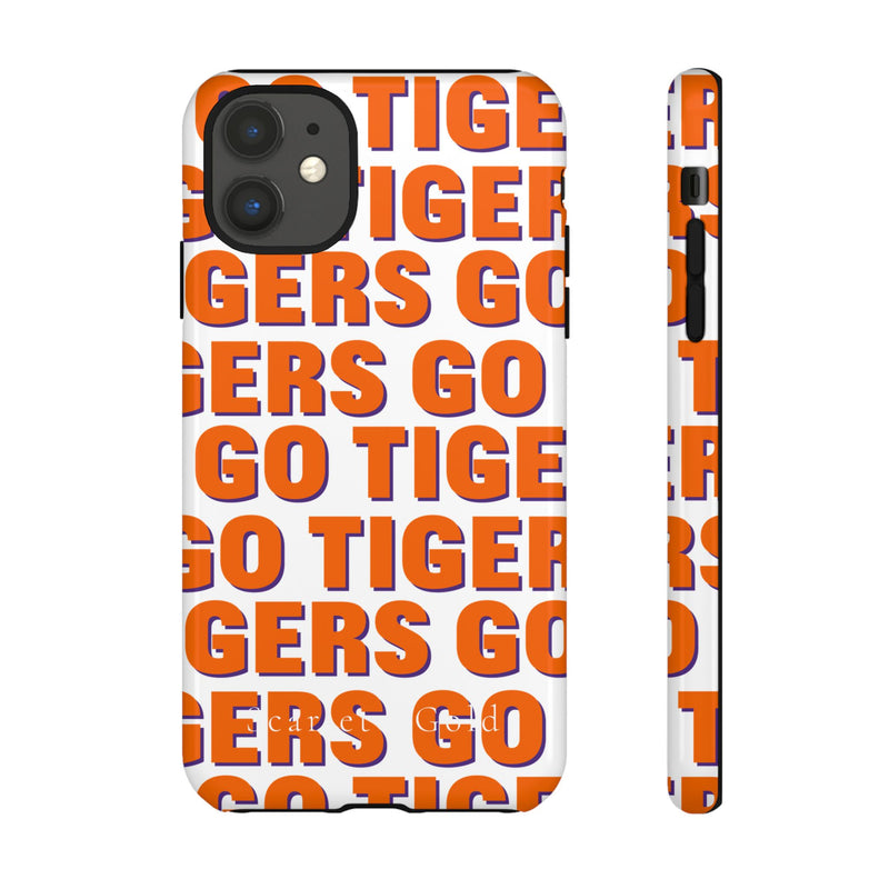 The Go Tigers Repeat | Phone Case