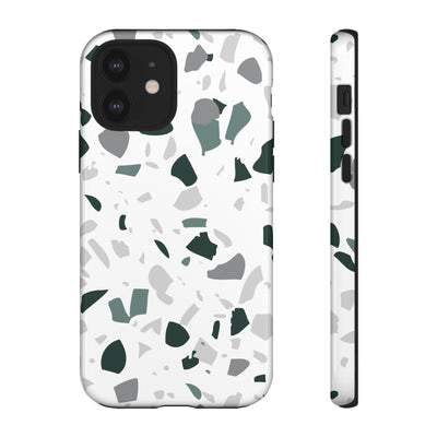 The Green & Grey Terrazzo | Phone Case