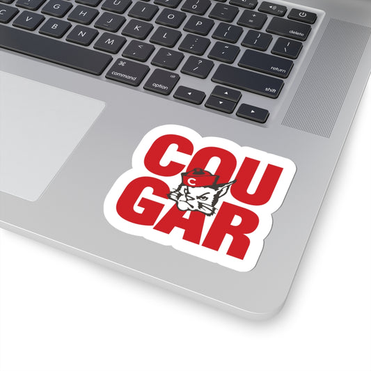 The Cougar Block | Sticker