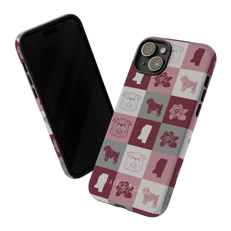 The Maroon & White All The Things | Phone Case