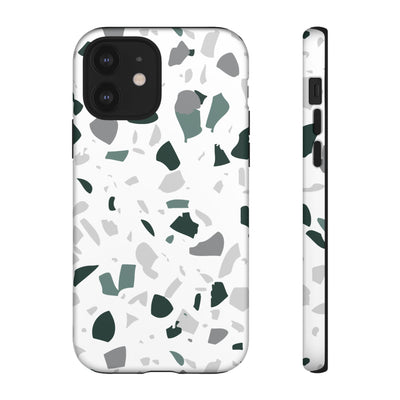 The Green & Grey Terrazzo | Phone Case