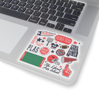 The PATRIOTS ALL THE THINGS | Sticker