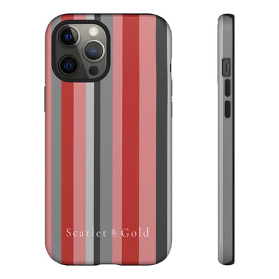 The Red & Black Stripes | Phone Case