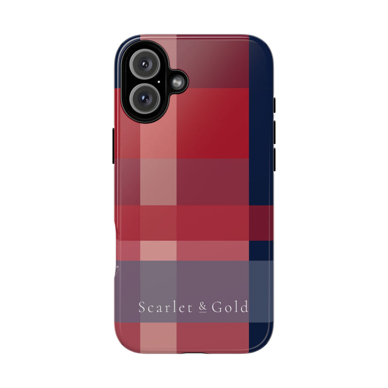 The Red & Blue Plaid | Phone Case