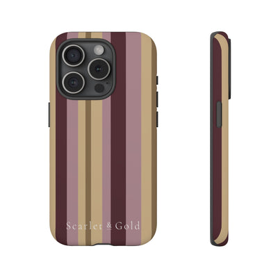 The Maroon & Gold Stripes | Phone Case