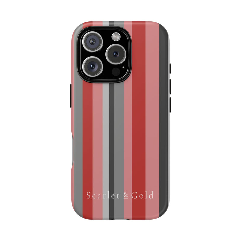 The Red & Black Stripes | Phone Case