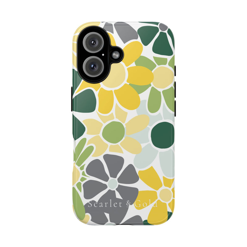 The Green & Yellow Floral | Phone Case