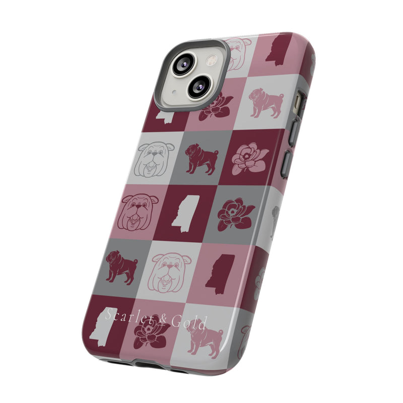 The Maroon & White All The Things | Phone Case