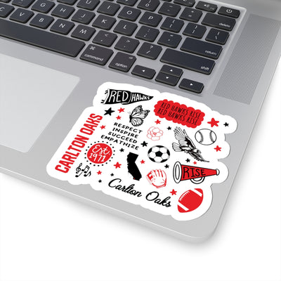 The All Things Red Hawks | Sticker