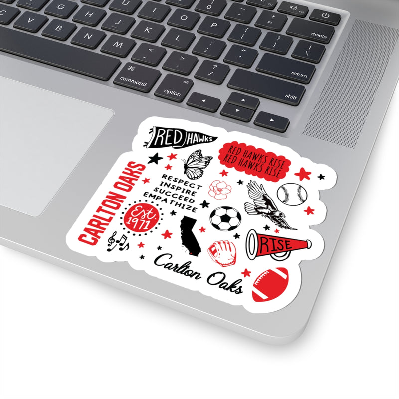 The All Things Red Hawks | Sticker