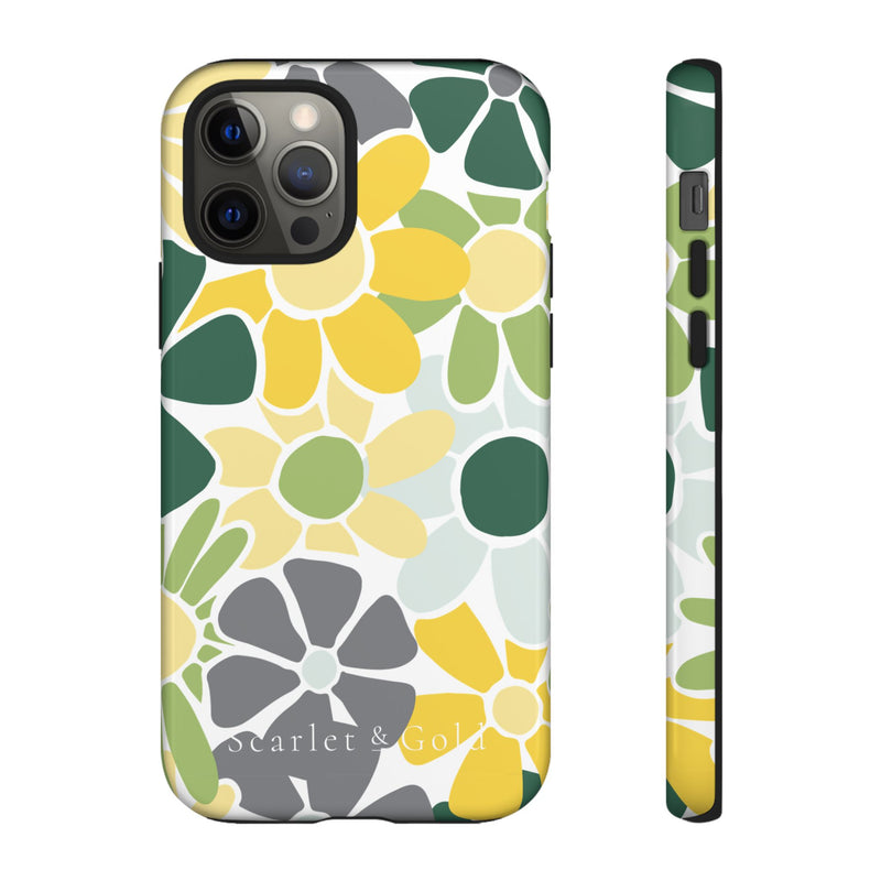 The Green & Yellow Floral | Phone Case