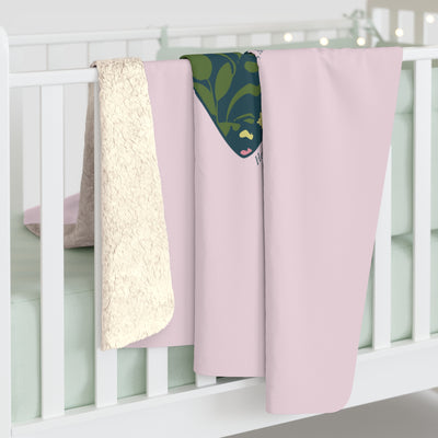 The Girly Cure' of Ars Heart | Sherpa Fleece Blanket