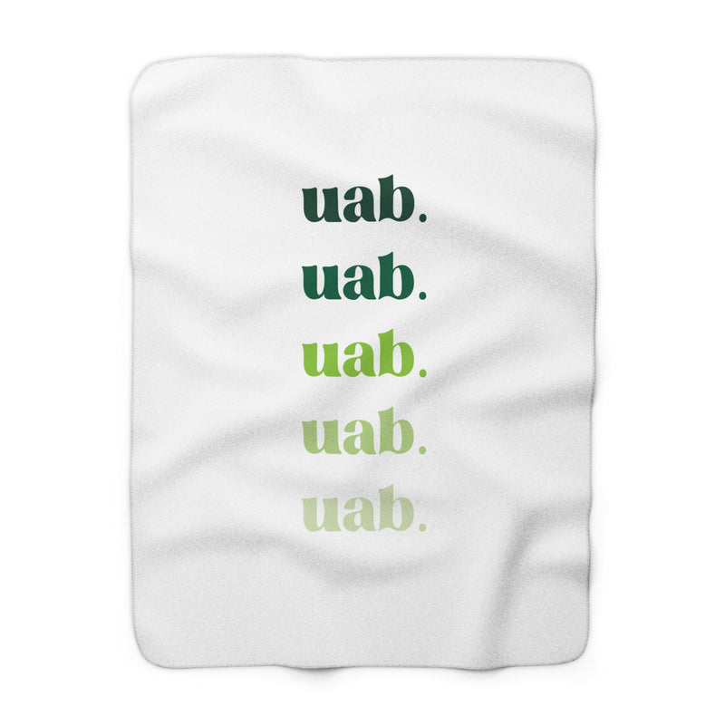 The UAB Repeat | Sherpa Fleece Blanket