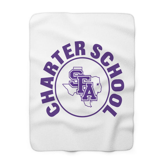 The SFA Charter Circle | Sherpa Fleece Blanket