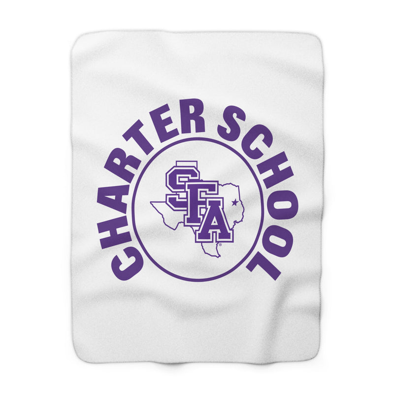 The SFA Charter Circle | Sherpa Fleece Blanket