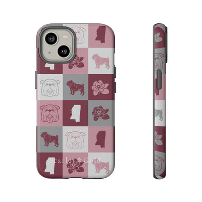 The Maroon & White All The Things | Phone Case