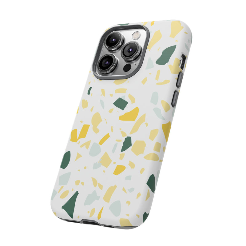 The Green & Yellow Terrazzo | Phone Case